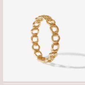 Adornmonde Reyce Chain Ring Sz 6